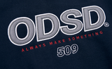 Odd Studio (オッドスタジオ)　ODSD LOGO HOODIE-NAVY