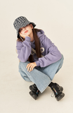 Odd Studio (オッドスタジオ)　ODSD LOGO HOODIE-PURPLE