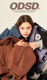 Odd Studio (オッドスタジオ)　ODSD LOGO HOODIE-DUST BLUE
