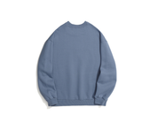 Odd Studio (オッドスタジオ)　ODSD APPLIQUE LOGO SWEATSHIRT-DUST BLUE