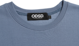 Odd Studio (オッドスタジオ)　ODSD APPLIQUE LOGO SWEATSHIRT-DUST BLUE