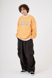 Odd Studio (オッドスタジオ)　ODSD APPLIQUE LOGO SWEATSHIRT-ORANGE