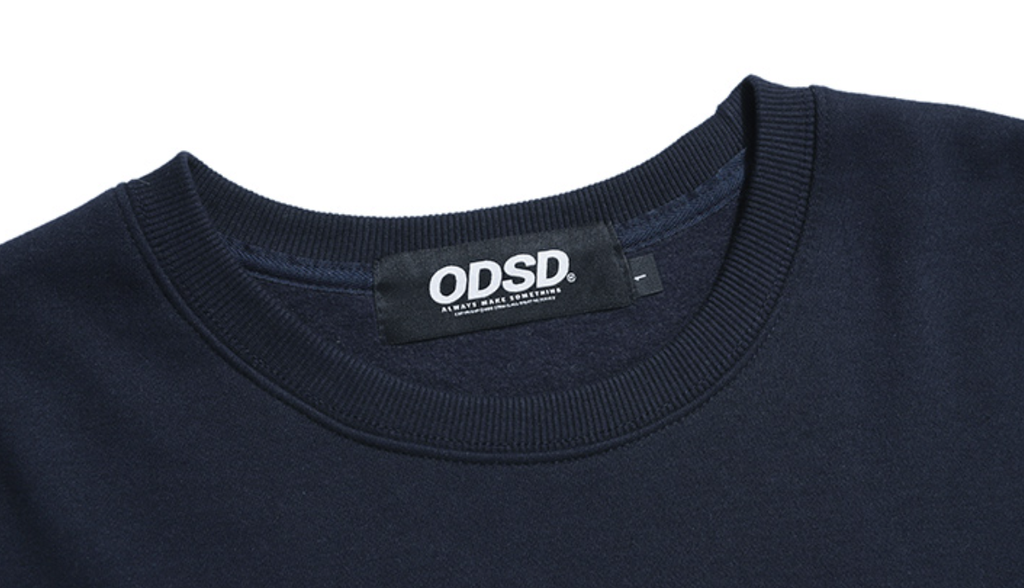 Odd Studio (オッドスタジオ) ODSD APPLIQUE LOGO SWEATSHIRT-NAVY – UNDERSTUDY CLUB