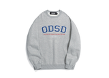 Odd Studio (オッドスタジオ)　ODSD APPLIQUE LOGO SWEATSHIRT-GRAY