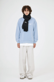 Odd Studio (オッドスタジオ)　STANDARD EMBROIDERED LOGO SWEATSHIRT-SKY BLUE