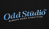 Odd Studio (オッドスタジオ)　STANDARD EMBROIDERED LOGO SWEATSHIRT-BLACK