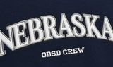 Odd Studio (オッドスタジオ)　NEBRASKA SWEATSHIRT T-SHIRT-NAVY
