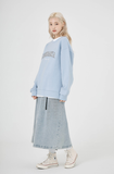 Odd Studio (オッドスタジオ)　NEBRASKA SWEATSHIRT T-SHIRT-SKY BLUE