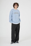 Odd Studio (オッドスタジオ)　NEBRASKA SWEATSHIRT T-SHIRT-SKY BLUE