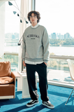 Odd Studio (オッドスタジオ)　NEBRASKA SWEATSHIRT T-SHIRT-GRAY