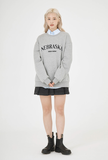 Odd Studio (オッドスタジオ)　NEBRASKA SWEATSHIRT T-SHIRT-GRAY
