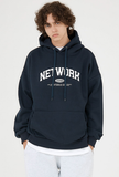 Odd Studio (オッドスタジオ)　NETWORK HOODED SWEATSHIRT-NAVY