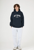 Odd Studio (オッドスタジオ)　NETWORK HOODED SWEATSHIRT-NAVY
