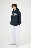 Odd Studio (オッドスタジオ)　NETWORK HOODED SWEATSHIRT-NAVY