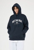 Odd Studio (オッドスタジオ)　NETWORK HOODED SWEATSHIRT-NAVY