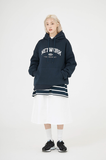 Odd Studio (オッドスタジオ)　NETWORK HOODED SWEATSHIRT-NAVY