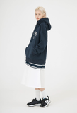 Odd Studio (オッドスタジオ)　NETWORK HOODED SWEATSHIRT-NAVY