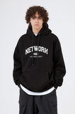 Odd Studio (オッドスタジオ)　NETWORK HOODED SWEATSHIRT-BLACK