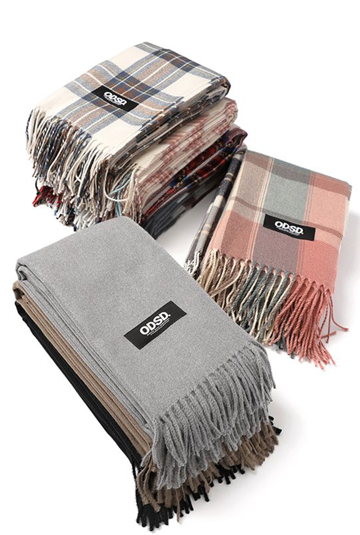 Odd Studio (オッドスタジオ)　BASIC KNIT SCARF-9COLOR