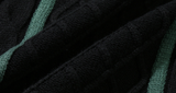 ロマンティッククラウン(ROMANTIC CROWN)  COLLAR WAFFLE KNIT_BLACK