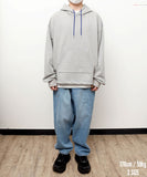 Q CUMBERS (キューカンバース)　BIG SILHOUETTE HOODIE / Grey