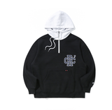 ロマンティッククラウン(ROMANTIC CROWN) RC CLUB HALF ZIP UP HOOD_BLACK