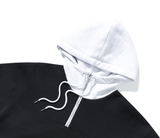ロマンティッククラウン(ROMANTIC CROWN) RC CLUB HALF ZIP UP HOOD_BLACK