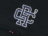 ロマンティッククラウン(ROMANTIC CROWN) RC CLUB HALF ZIP UP HOOD_BLACK