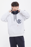 ロマンティッククラウン(ROMANTIC CROWN)  RC CLUB HALF ZIP UP HOOD_LIGHT GRAY
