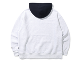 ロマンティッククラウン(ROMANTIC CROWN)  RC CLUB HALF ZIP UP HOOD_LIGHT GRAY