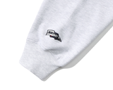 ロマンティッククラウン(ROMANTIC CROWN)  RC CLUB HALF ZIP UP HOOD_LIGHT GRAY