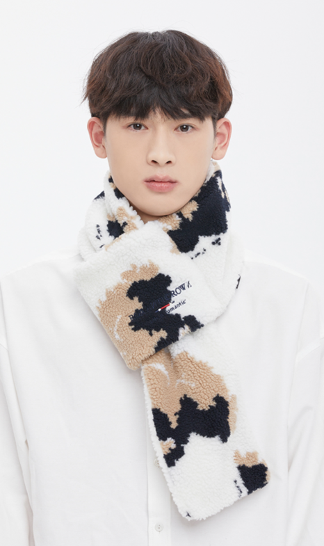 ロマンティッククラウン(ROMANTIC CROWN)  CLOUD FLEECE NECK WARMER_OATMEAL