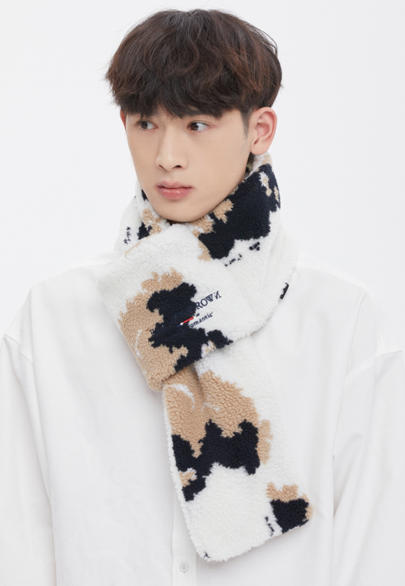 ロマンティッククラウン(ROMANTIC CROWN)  CLOUD FLEECE NECK WARMER_OATMEAL