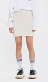 ロマンティッククラウン(ROMANTIC CROWN) BLENDING KNIT SKIRT_OATMEAL