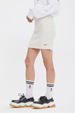 ロマンティッククラウン(ROMANTIC CROWN) BLENDING KNIT SKIRT_OATMEAL