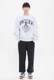 ロマンティッククラウン(ROMANTIC CROWN) DOUBLE DICE SWEAT SHIRT_LIGHT GRAY