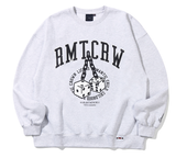 ロマンティッククラウン(ROMANTIC CROWN) DOUBLE DICE SWEAT SHIRT_LIGHT GRAY