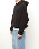 Q CUMBERS (キューカンバース)　DOUBLE HOODIE / Black