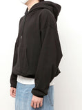 Q CUMBERS (キューカンバース)　DOUBLE HOODIE / Black