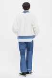 ロマンティッククラウン(ROMANTIC CROWN)  FLEECE TRUCKER JACKET_OATMEAL