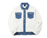ロマンティッククラウン(ROMANTIC CROWN)  FLEECE TRUCKER JACKET_OATMEAL
