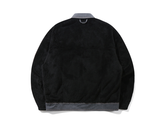 ロマンティッククラウン(ROMANTIC CROWN)  FLEECE TRUCKER JACKET_BLACK
