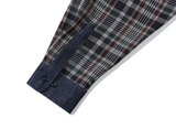 ロマンティッククラウン(ROMANTIC CROWN)   DENIM CHECK SHIRT_GREEN