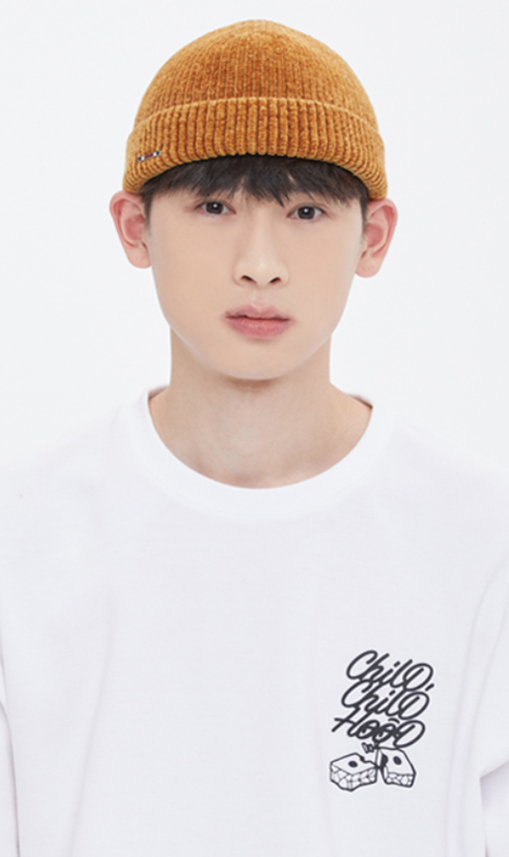 ロマンティッククラウン(ROMANTIC CROWN)  MINIMAL VELVET WATCH CAP_BROWN