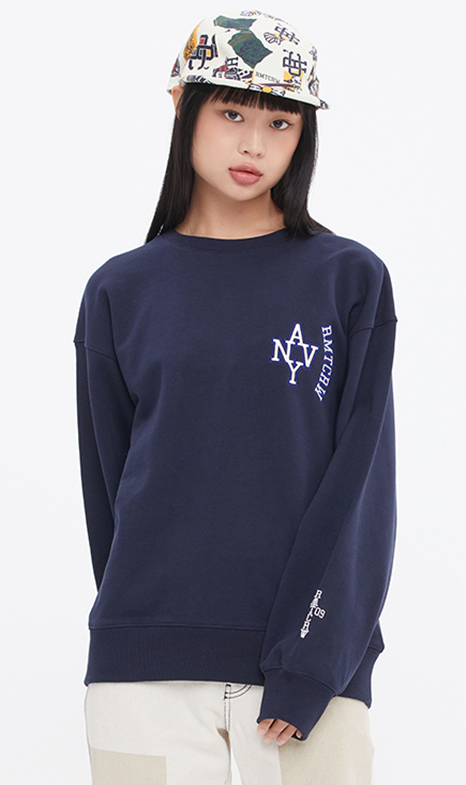 ロマンティッククラウン(ROMANTIC CROWN)   NAVY HEAVYWEIGHT SWEAT SHIRT_NAVY