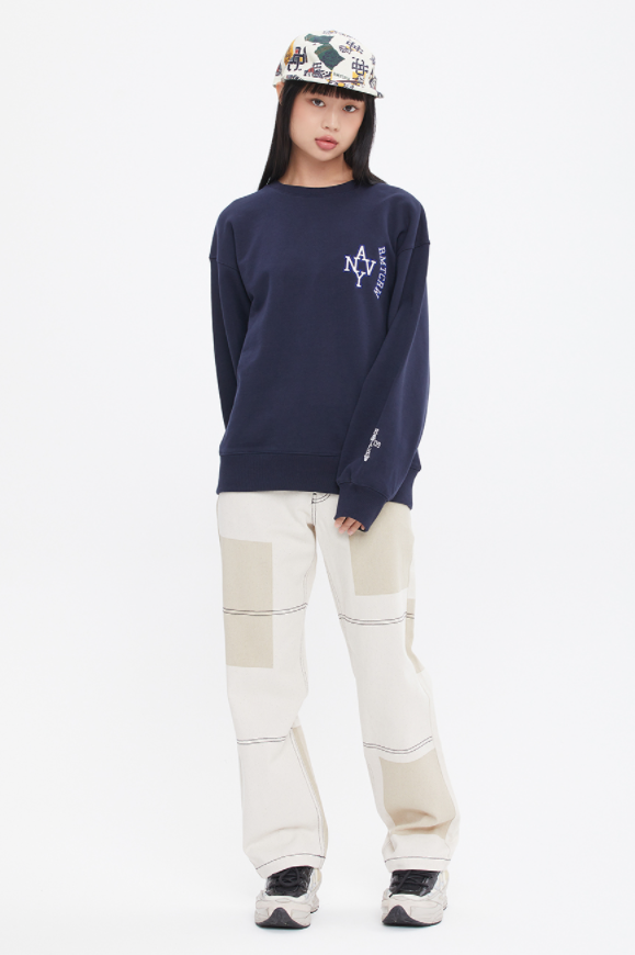 ロマンティッククラウン(ROMANTIC CROWN)   NAVY HEAVYWEIGHT SWEAT SHIRT_NAVY