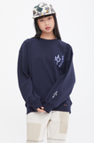 ロマンティッククラウン(ROMANTIC CROWN)   NAVY HEAVYWEIGHT SWEAT SHIRT_NAVY