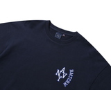 ロマンティッククラウン(ROMANTIC CROWN)   NAVY HEAVYWEIGHT SWEAT SHIRT_NAVY