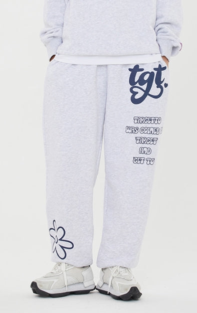 TARGETTO(ターゲット)   TGT LOGO TRAINING PANTS_LIGHT GREY