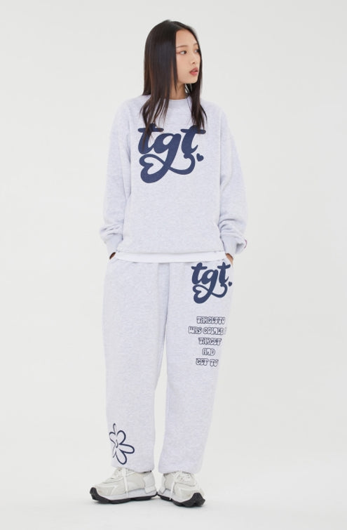 TARGETTO(ターゲット)   TGT LOGO TRAINING PANTS_LIGHT GREY